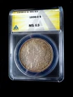 1898-o Morgan $1 Dollar Coin 90% Silver Graded ANACS MS63 BETTER Date NO Mint