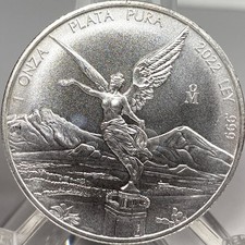 2022 Mexico .999 Fine Silver Libertad 1 oz 1 Onza Coin