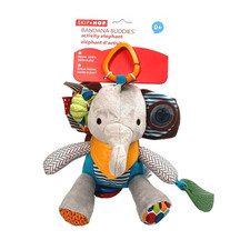 Skip Hop Elephant Teether Stroller Activity Toy Bandana Buddies Baby 0 
