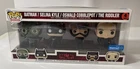 FUNKO POP Movies Batman, Selina Kyle, Oswald Cobblepot & The Riddler New Sealed