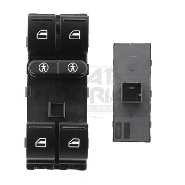 Schalter Fensterheber Vorne Links FüR Seat Vw Alhambra Touareg Touran-image