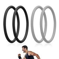 4pcs Patellar Tendon Support Straps, Silicone...