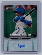 2022 Panini Prizm Draft Picks #AU-AP Adrian Pinto Autographs