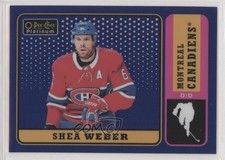 2018-19 O-Pee-Chee Platinum Retro Blue Rainbow 81/149 Shea Weber #R-32 HOF hj3