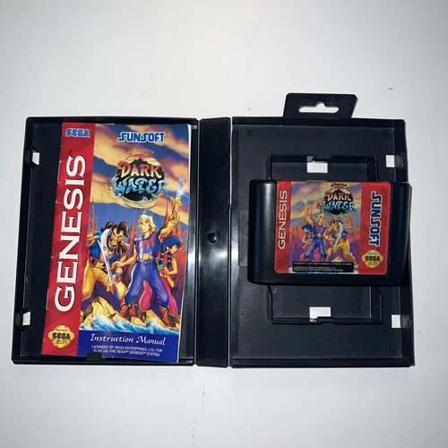 Pirates Of Dark Water Sega Genesis (Box, Cart, Manual) Tested, Cleaned, Works