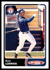 Ryan Ludwick 2003 Topps Total #440 Rangers MLB READ FREE SHIPPING AutographDen