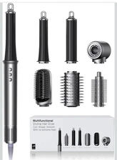  Alloom All-in-One 6 In 1 Air Styler - Auto Curl Straighten Volumize 160000 RPM