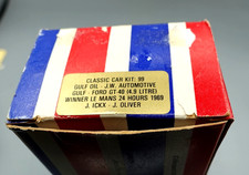 1/43 SCALE MODEL GULF  FORD GT-40  LE  MANS  NOS UNASSEMBLED