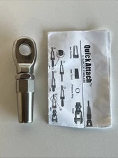 Suncor Compression Eye 1/2" Pin Quick Attach Cable Rigging Hardware