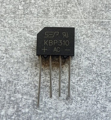 KBP310 Brückengleichrichter 1000V 3A Gleichrichter Menge Wählbar 1-6 Stück