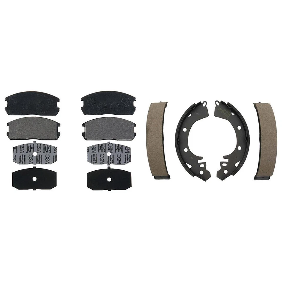 Element3 Front Metallic Brake Pads & Rear Shoes For 1989-1990 Dodge Colt - Image 4 of 4