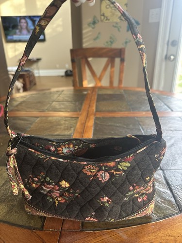 Vera Bradley Molly in Chocolat Floral Bag Handtasche Vintage 1990er - Bild 10 von 15
