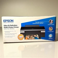 Epson Stylus Photo R280 Ultra Hi-Definition Color Inkjet Printer New Open Box