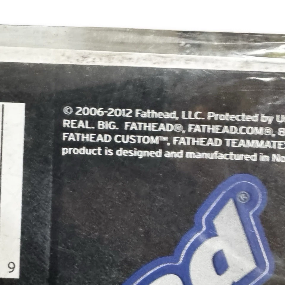 "Gráficos de pared de vinilo Fathead Indianapolis Colts 2012 nuevos (casco) NFL 12"" X 10""" Foto 4 de 4
