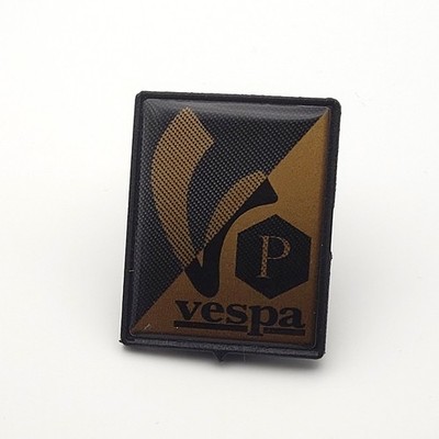 Vespa Emblem Kaskade Aufkleber Logo Carbon Kupfer