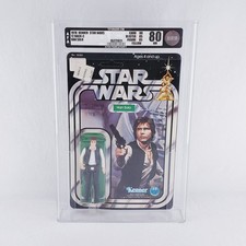 1978 Kenner Star Wars Han Solo Small Head 12 Back-C AFA NM 80  C80 - B85 - F85