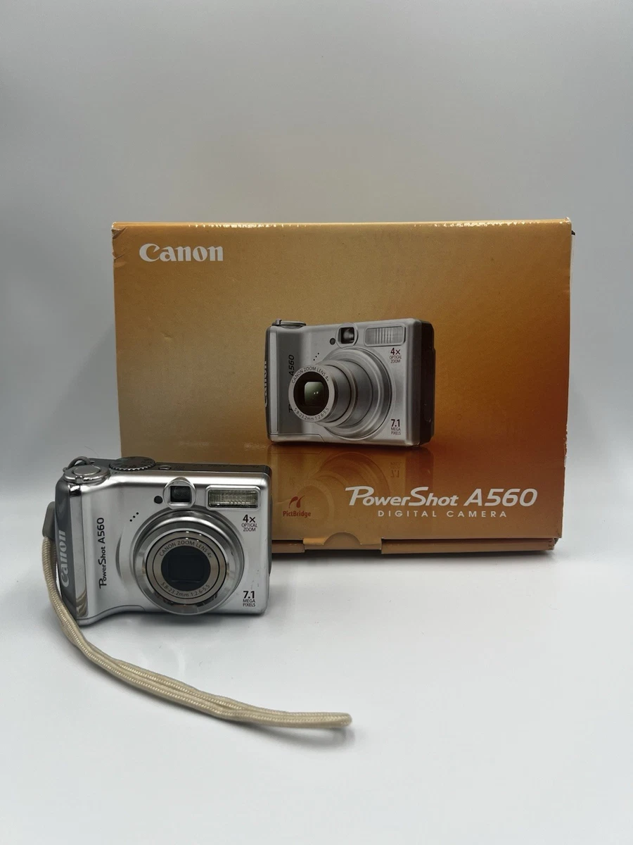 CANON PowerShot A560 シルバー 乾電池駆動 PC1229 Canon PowerShot A560 シルバー PC1229 乾電池駆動