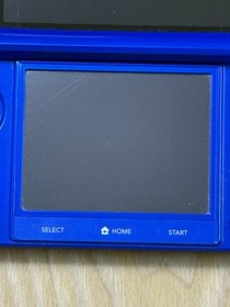 Nintendo 3DS Cobalt Blue Console CTR-001 Works Tested Japan