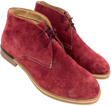 Hush Puppies Moyen HW06572-242 Red Suede Leat...
