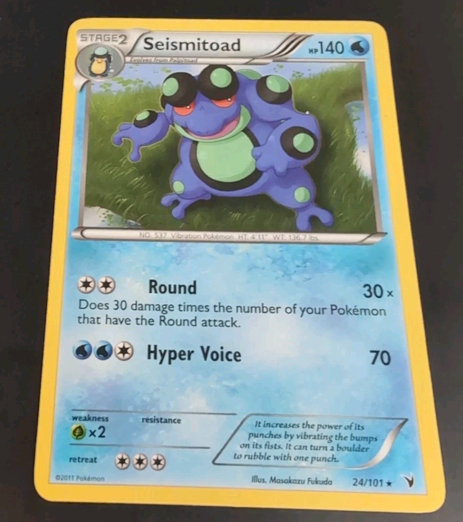 Seismitoad 24/101 Noble Victories Regular