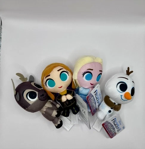 Disney Frozen 2: Set of 4 Plushies 6" (Anna, Elsa, Sven & Olaf) NWT