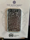 The Royal Mint - 1 oz Norse Gods -Thor Silver Bar – .999 Fine – New