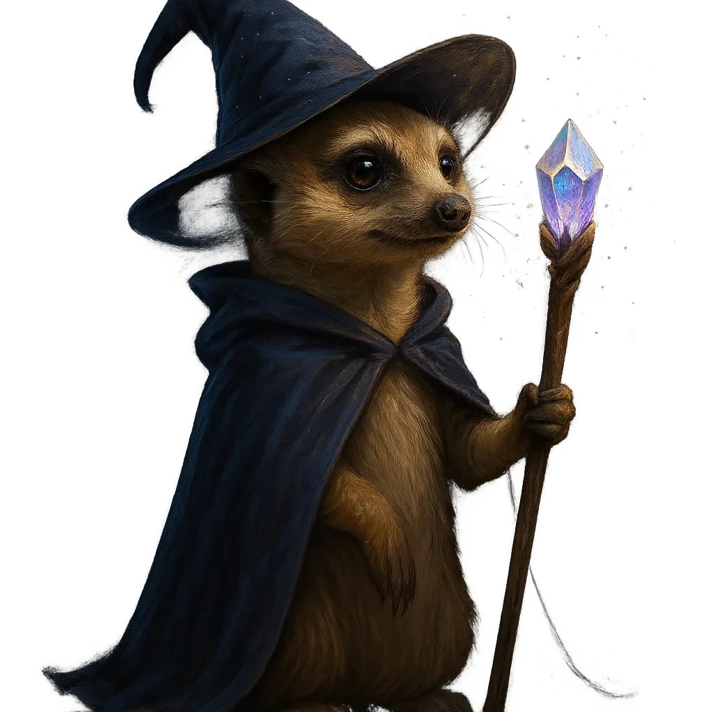 Lustiges Erdmännchen Autoaufkleber 9x9 cm – witziger Tier Sticker fürs Auto