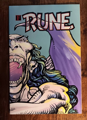 double sided comic book prototype 3/rune ultraverse comics barry windsor smith