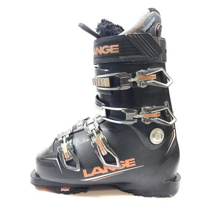 Lange Women's RX 80 LV Ski Boots Dual Core GripWalk Black Sz Mondo 24.5 / US 8