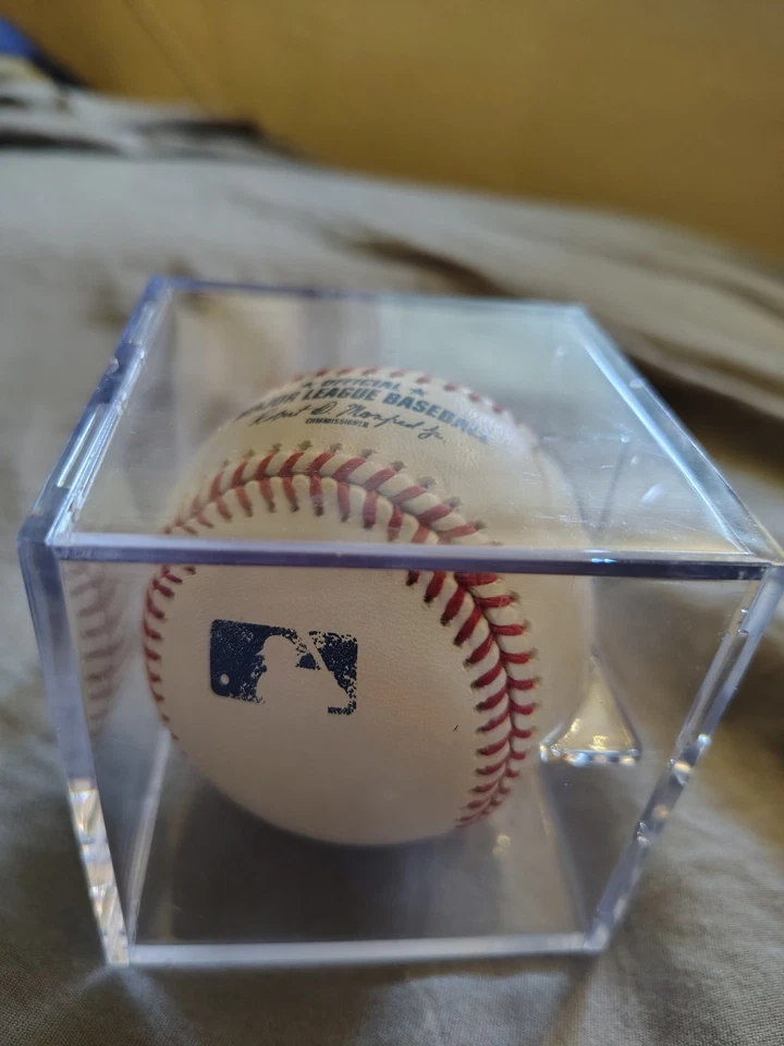 Gabe Kapler - NWT Signed Official MLB Giants Baseball Clear Signature COA Logo - Image 4 of 4