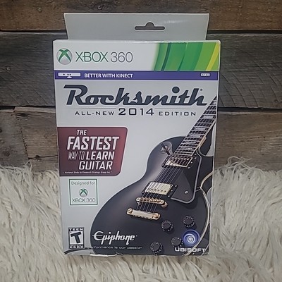 Rocksmith All-New 2014 Edition - Xbox 360 Brand New SEALED Box