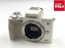 CANON EOS Kiss M 24.1MP Mirrorless Digital Camera Body WHITE -EXC- `8456