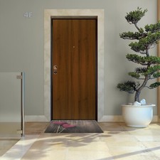 zerbino art. goal 40X60cm con stampa digitale 3D disegni tirolesi shabby chic