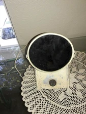 Make Up Vanity Mirror, Tabletop, Circa 1940'S, Lighted, Hollywood Starlet Style 