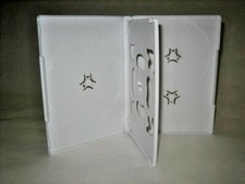 100 14MM RARE MULTI-5 DVD CASE W/SWING TRAY, OVERLAPPING HUB, WHITE,DH5WHT, SALE
