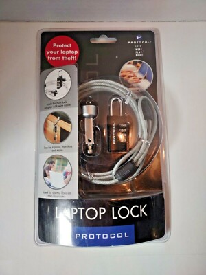 NEW LAPTOP LOCK Secure Laptop PROTOCOL anti-theft 