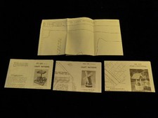 4 Woodworking Pattern Wishing Well Windmill Planter Bird Bath Cow Garden Art A21