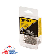 Woodland Scenics 2" Foam Nails ST1432 NEW UNOPENED subterrain layout