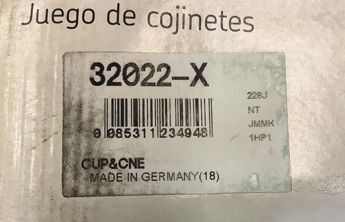 SKF 32022-X Cuscinetto a rulli conici NUOVO spedizione veloce 32022 32022 XQ - Foto 2 di 2