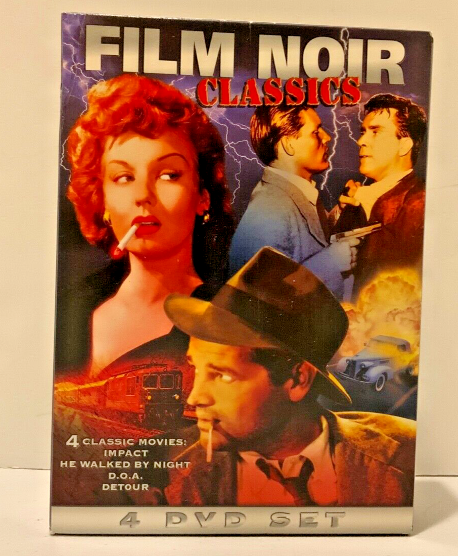FILM NOIR CLASSICS (DVD, 2006) Impact, DOA, Detour, He Walked by Night