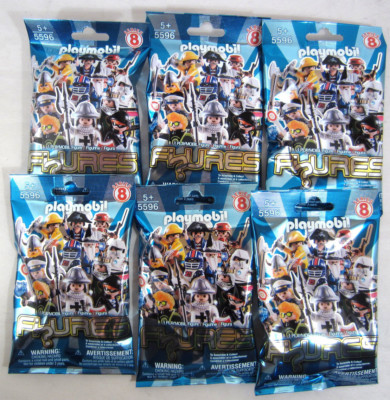 Playmobil Blind Bag Mystery Figure LOT of 6 packs / 12 different