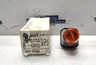 Allen Bradley 800T-PH16A Pilot Licht 120V Ser T Mit 800T-N326 A 120V 50/60Hz
