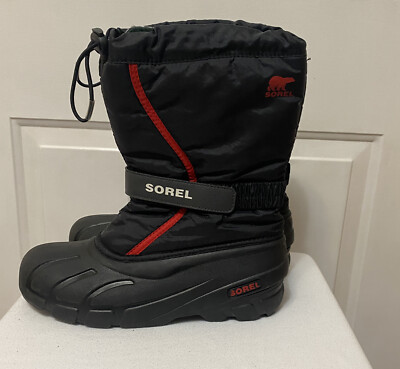 Sorel Black and Red Snow Boots Amazon.com | Sorel Men main image 2