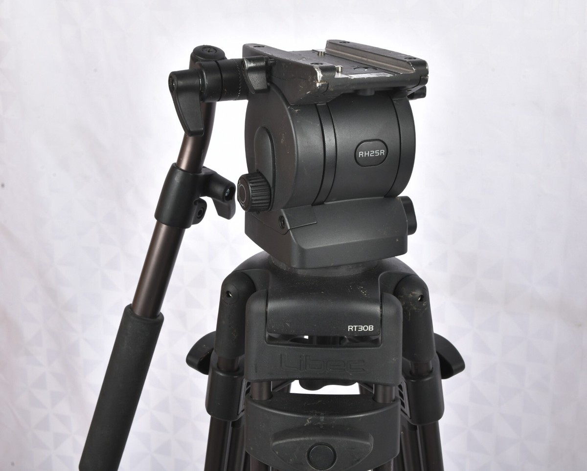 Libec RT30B 3-Section Tripod w/ Libec RH25R Fluid Head NO Libec RT30B 3-Section Tripod w/ Libec RH25R Fluid Head NO