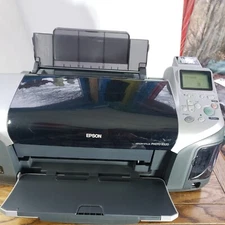  Epson Stylus Photo R320 Color Inkjet Printer Works 