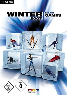 RTL Winter Games 2007 Winterspiele Wintersport Simulator Game für Pc Neu Ovp