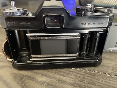 Asahi Pentax ES II 35mm Film Camera w/ Takumar 55mm & 135 mm Lens