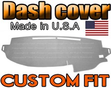 Fits 2015-2020 TOYOTA SIENNA DASH COVER MAT DASHBOARD PAD USA MADE / LIGHT GREY
