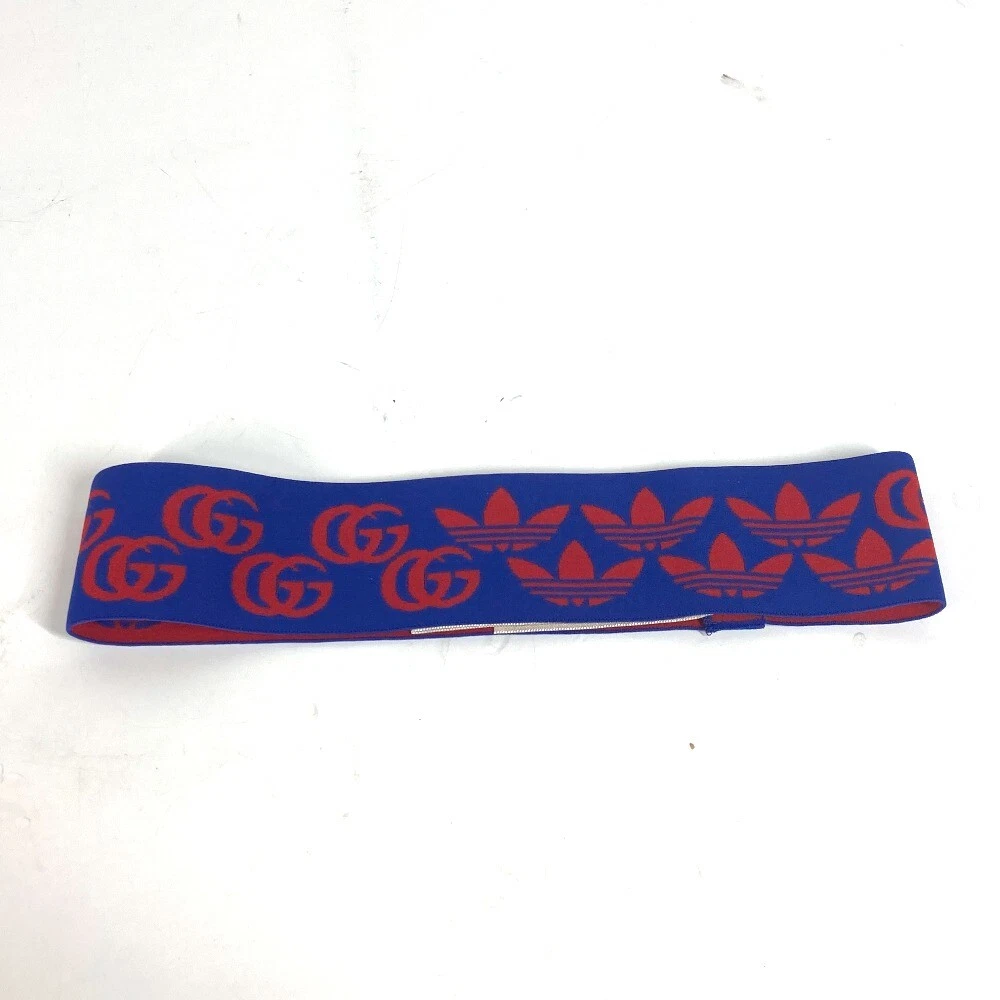 GUCCI 703595 Adidas collaboration logo bandeau accessoires bandeau cheveux jamais utilisé