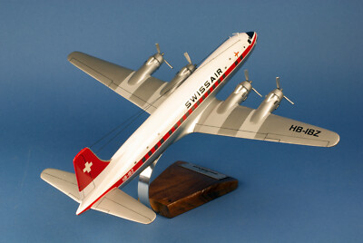 Swissair Douglas DC 6 B  / Woodmodel XXL ca.1:72 / Avion / Aircraft / YakAir 